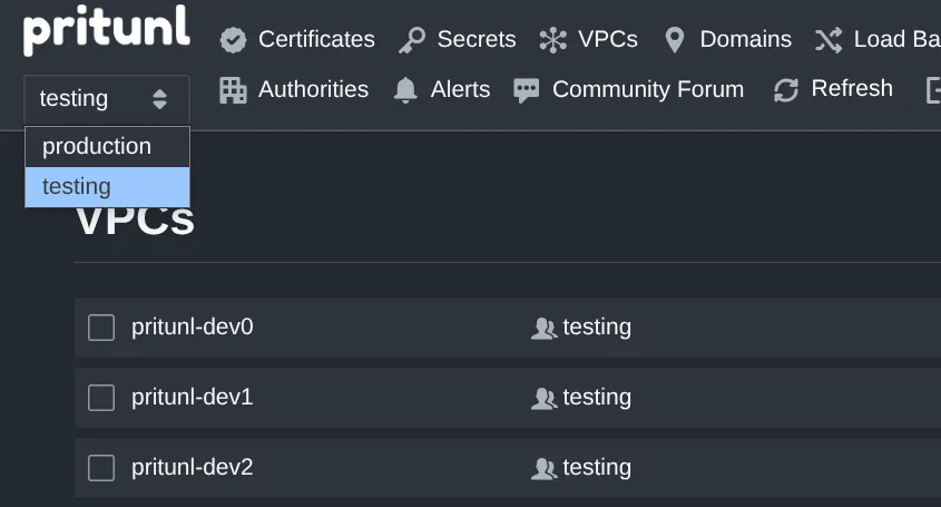 Multi-Tenant Support