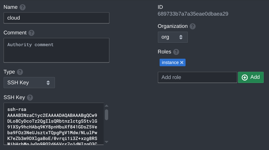 SSH Key Management